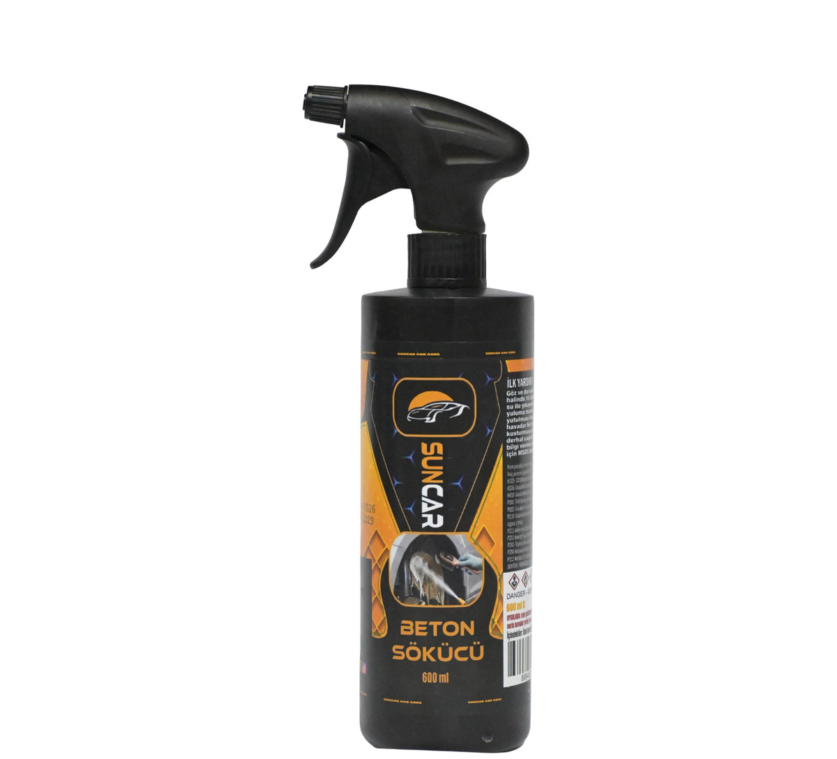 SUNCAR Καθαριστικό Τσιμέντου – 600 ml